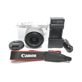 Canon ミラーレス一眼カメラ EOS M200 標準ズームキット ホワイト EOSM200WH-1545ISSTMLK