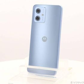 〔中古〕Motorola(モトローラ) moto g64y 5G 128GB シルバーブルー MOSAG2 Y!mobile SIMフリー〔276-ud〕