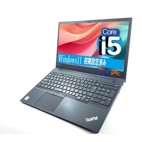 ノートパソコン windows11 オフィス2024付き , Core i5 -8265U メモリ 8GB, SSD搭載, 15.6型, Wi-Fi内蔵, HDMI 内蔵カメラ, Lenovo Thinkpad E590