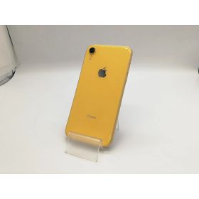 【中古】Apple au 【SIMロック解除済み】 iPhone XR 64GB イエロー MT082J/A【福岡天神】保証期間1ヶ月【ランクC】