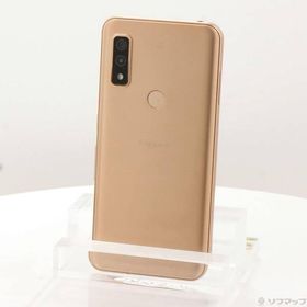 〔中古〕FUJITSU(富士通） arrows We 64GB ローズゴールド FCG01 au SIMフリー〔352-ud〕
