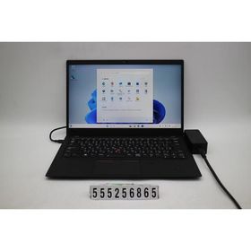 ノートパソコン Lenovo ThinkPad X1 Carbon 6th Gen Core i5 8350U 1.7GHz/8GB/256GB/FHD(1920x1080) タッチパネル/Win11 外装塗装ハゲあり