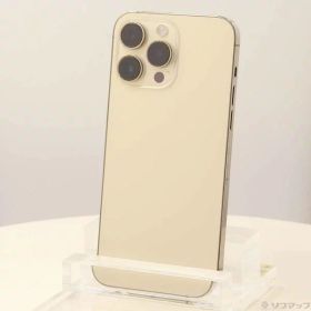 【中古】Apple(アップル) iPhone14 Pro Max 512GB ゴールド NQ9H3J／A SIMフリー 【262-ud】