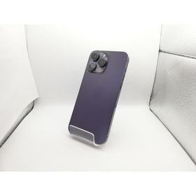 【中古】Apple 国内版 【SIMフリー】 iPhone 14 Pro Max 1TB ディープパープル MQ9N3J/A【新宿】保証期間１ヶ月【ランクB】