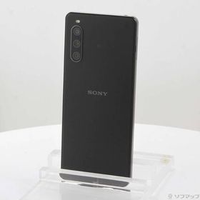 〔中古〕SONY(ソニー) Xperia 10 IV 128GB ブラック A202SO Softbank SIMフリー〔349-ud〕