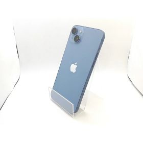 【中古】Apple 国内版 【SIMフリー】 iPhone 14 Plus 128GB ブルー MQ4H3J/A【博多】保証期間1ヶ月【ランクB】