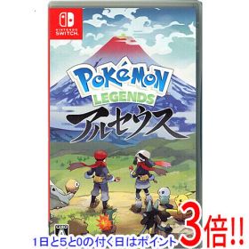 Pokemon LEGENDS アルセウス Switch 新品 3,000円 中古 2,480円
