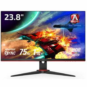【中古】【非常に良い】AOC ゲーミング液晶モニター 24G2E5/11 (23.8インチ/フルHD/IPS/HDMI/DisplayPort/75Hz/応答速度1ms/HDRエフェクトモード/FreeSync/フリッカ