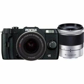 【中古】 ペンタックス PENTAX デジタル Q10 ダブルズームキット ブラック 当店保証30日間 人気 ミラーレス 一眼レフ 交換レンズ カメラ
