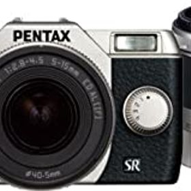 【中古】 PENTAX デジタルミラーレス一眼 Q10 ダブルズームキット 標準ズーム 02 STANDARD ZOOM ・望遠ズーム 06 TELEPHOTO ZOOM シルバー Q10 WZOOMKIT