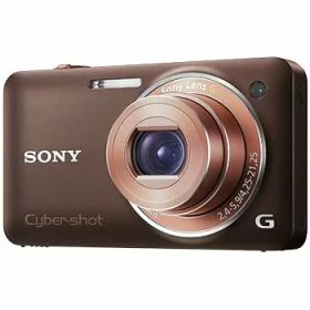 【中古】［非常に良い］SONY デジタルカメラ Cyber-Shot(サイバーショット) WX5 (1220万画素CMOS/光学x5) ブラウン DSC-WX5/T