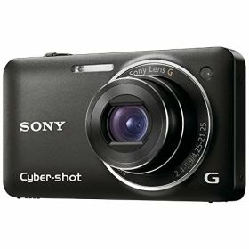 【中古】SONY デジタルカメラ Cyber-Shot(サイバーショット) WX5 (1220万画素CMOS/光学x5) ブラック DSC-WX5/B