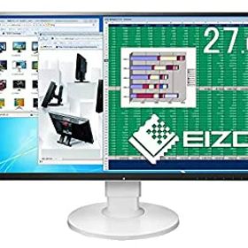 【中古】EIZO FlexScan 27.0インチ ディスプレイ モニター (WQHD/IPSパネル/ノングレア/ホワイト/5&無輝点) EV2780-WT