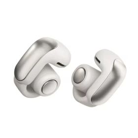 【中古】（新古品） Bose Ultra Open Earbuds 空間オーディオ イヤホン オープンイヤー 完全 ワイヤレス Bluetooth接続 マイク付 最大7.5時間再生 防滴 ホワイトスモーク