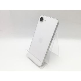 【中古】【赤ロム保証あり】Apple au 【SIMフリー】 iPhone 16e 256GB ホワイト MD1W4J/A【熊本】保証期間１ヶ月【ランクA】