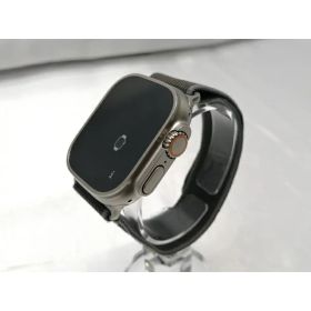 【中古】Apple Apple Watch Ultra2 49mm Cellular チタニウムケース/ブルー/ブラックトレイルループ(M/L) MRF63J/A【ECセンター】保証期間1ヶ月【ランクB】
