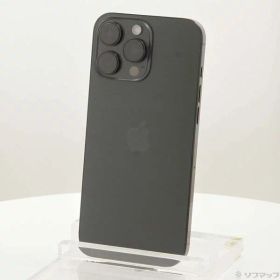 【中古】Apple(アップル) iPhone16 Pro Max 256GB ブラックチタニウム MYWG3J／A SIMフリー 【262-ud】