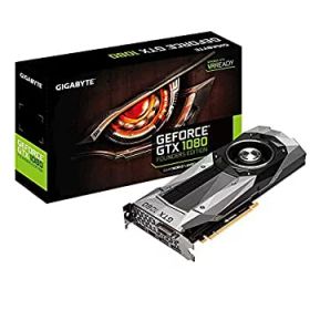 【中古-非常に良い】 GIGABYTE ビデオカード NVIDIA GeForce GTX 1080 GV-N1080D5X-8GD-B