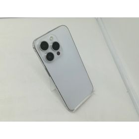 【中古】Apple SoftBank 【SIMフリー】 iPhone 14 Pro 256GB シルバー MQ0Y3J/A【札幌】保証期間1週間【ランクC】