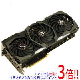 【いつでも2倍！1日と5.0のつく日、18日は3倍！】【中古】MSI製グラボ GeForce RTX 2080 SUPER GAMING X TRIO PCIExp 8GB