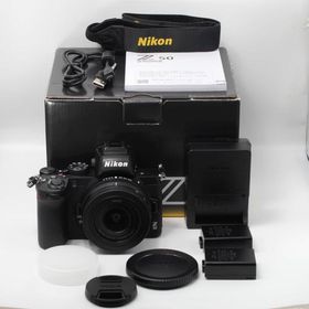Nikon ミラーレス一眼カメラ Z50 レンズキット NIKKOR Z DX 16-50mm f/3.5-6.3 VR付属 Z50LK16-50 ブラック
