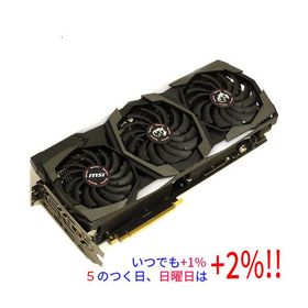 【中古】MSI製グラボ GeForce RTX 2080 SUPER GAMING X TRIO PCIExp 8GB
