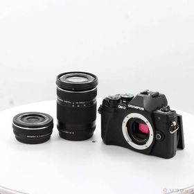 〔中古〕OLYMPUS(オリンパス) OM-D E-M10 Mark III EZダブルズームキット ブラック〔348-ud〕