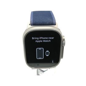 【中古】Apple Apple Watch Ultra2 49mm Cellular ナチュラルチタニウムケース/ブルートレイルループ (M/L) MX4L3J/A【戸塚】保証期間１ヶ月【ランクB】