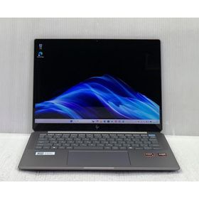 中古 ノートパソコン HP OmniBook Ultra 14-fd0005AU AN0T7PA#ABJ メテオシルバー Ryzen AI9-365/16GB-MEM/1TB-SSD/14インチTP/Windows11/WPS-Office