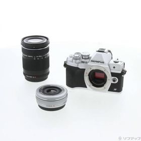 〔中古〕OLYMPUS(オリンパス) OM-D E-M10 Mark IV EZダブルズームキット シルバー〔258-ud〕