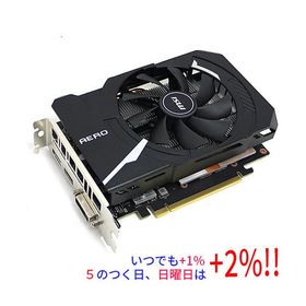 【中古】MSI製グラボ GeForce GTX 1660 AERO ITX 6G OC PCIExp 6GB