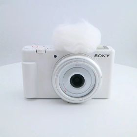 【中古】 (ソニー) SONY VLOGCAM ZV-1F ホワイト【中古カメラ デジタル一眼】 ランク：B