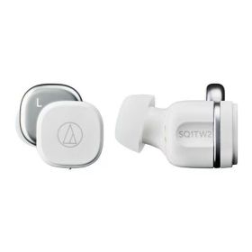 オーディオテクニカ audio-technica 完全ワイヤレス Bluetoothイヤホン (ピュアホワイト) ATH-SQ1TW2(WH)