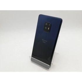 【中古】Fujitsu docomo 【SIMロック解除済み】 arrows 5G ネイビーブラック 8GB 128GB F-51A【柏】保証期間1ヶ月【ランクC】