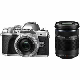 【中古】オリンパス OLYMPUS OM-D E-M10 シルバー MarkIII EZダブルズームキット シルバー カメラ 中古 人気 おすすめ 高画質