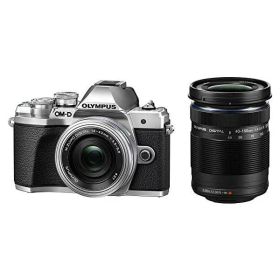 【中古】オリンパス OLYMPUS OM-D E-M10 シルバー MarkIII EZダブルズームキット シルバー カメラ 中古 人気 おすすめ 高画質