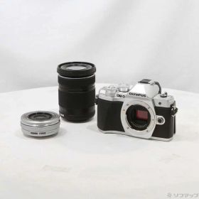 【中古】OLYMPUS(オリンパス) OM-D E-M10 MarkIII EZ ダブルズームキット シルバー 【269-ud】