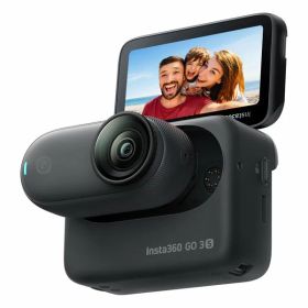 【20日は24時間限定クーポン配布】Insta 360 インスタ360GO 3S 128GB ミッドナイトブラック CINSAATA-GO3S128K(2613575)送料無料