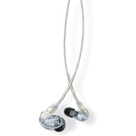 【新品】1週間以内発送 SHURE シュア 高遮音性イヤホン(有線タイプ) SE215-CL-A クリア ゲーム ゲーミング カナル型 音楽