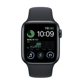 Apple 【第2世代】Apple Watch SE 40mm GPSモデル MNJT3J/A A2722【ミッドナイトアルミニウムケース/ミッドナイトスポーツバンド】 [中古] 【当社3ヶ月間保証】 イオシス