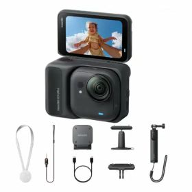【25日はエントリーで最大5000p＆クーポン配布】Insta 360 インスタ360Insta360 GO Ultra クリエーターキット ミッドナイトブラック CINSABEA-GOUltra06(2657713)代引不可 送料無料