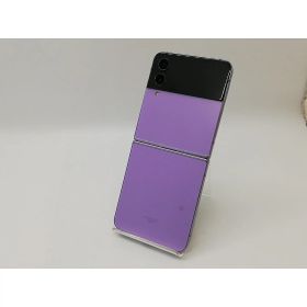 【中古】SAMSUNG au 【SIMフリー】 Galaxy Z Flip4 8GB 128GB SCG17 ボラパープル【大阪本店】保証期間1ヶ月【ランクC】