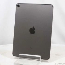 【中古】Apple(アップル) iPad Pro 11インチ 64GB スペースグレイ MU0M2J／A SIMフリー 【196-ud】