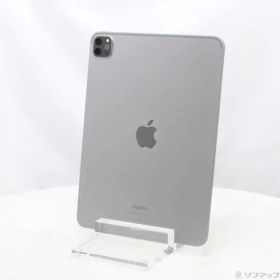【中古】Apple(アップル) iPad Pro 11インチ 第4世代 128GB スペースグレイ MNXD3J／A Wi-Fi 【198-ud】