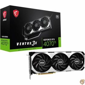 【最大1000円クーポン】MSI グラフィックスボード GeForce RTX 4070 Ti VENTUS 3X 12G OC VD8370