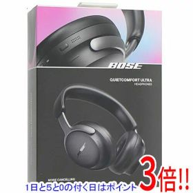 【1日と5.0のつく日、18日はポイント3倍！】【中古】BOSE 完全ワイヤレスヘッドホン QuietComfort Ultra Headphones ブラック 未使用