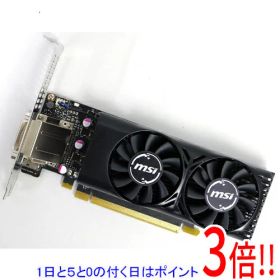 【1日と5.0のつく日、18日はポイント3倍！】【中古】MSI グラボ GTX 1050 Ti 4GT LP PCIExp 4GB