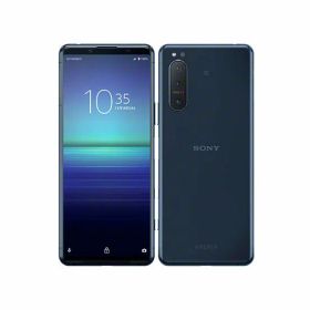 【ほぼ新品】SONY Xperia 5 II A002SO ブルーSoftBank 中古【日曜日以外即日発送】【送料無料】