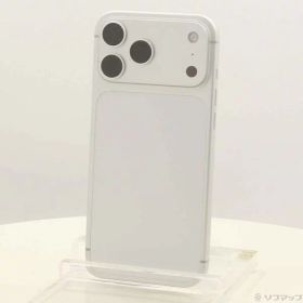 【中古】Apple(アップル) iPhone17 Pro Max 256GB シルバー MFY84J／A SIMフリー 〔ネットワーク利用制限▲〕 【349-ud】