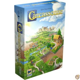Carcassonne ボードゲーム (ベースゲーム) | ファミリーボードゲーム 大人と家族のためのボードゲーム 戦略ボードゲーム 中世アドベンチャーボードゲーム 2~5人用 Z-Man Games製